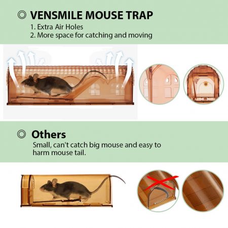 Mouse Live Trap XL 2.0 | large | tranparent housing