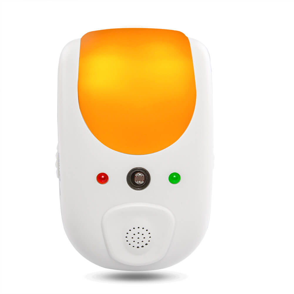 Electromagnetic and Ultrasonic Pest Repeller with Night Light- X-pest