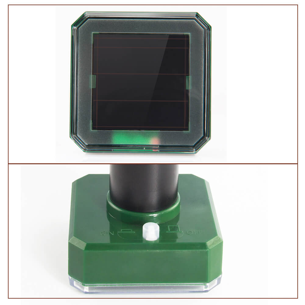 solar powered mole repeller