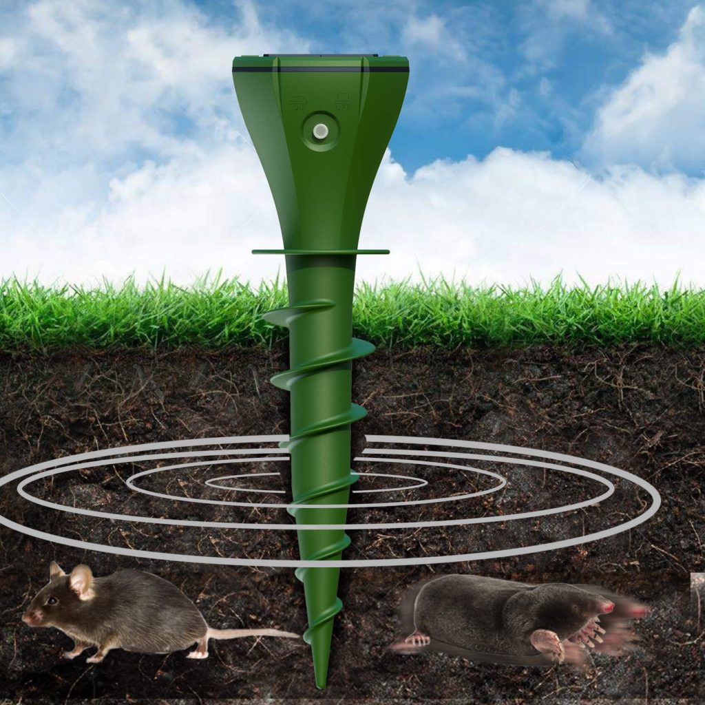 Sonic Mole Repeller Screw Design-3