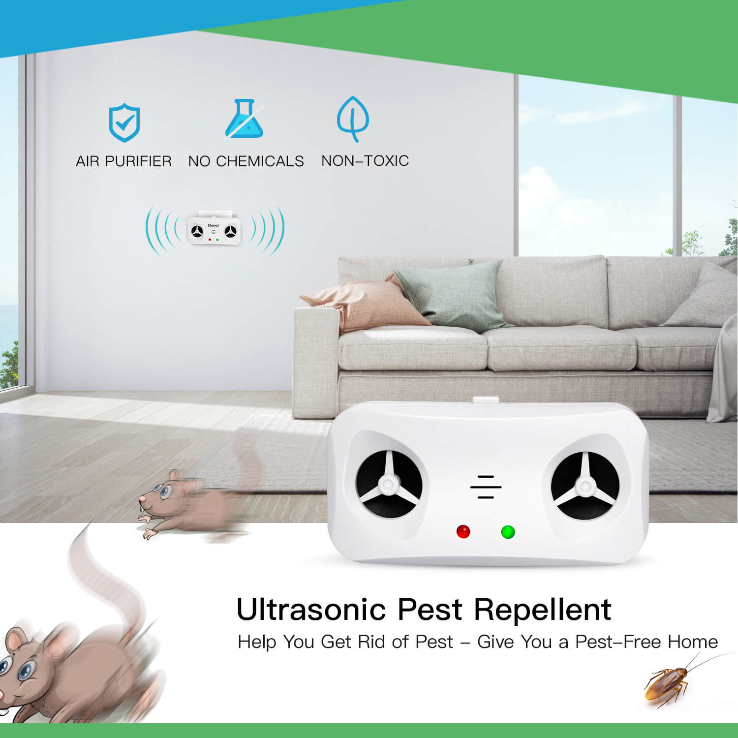 ultrasonic pest repeller manufacturers