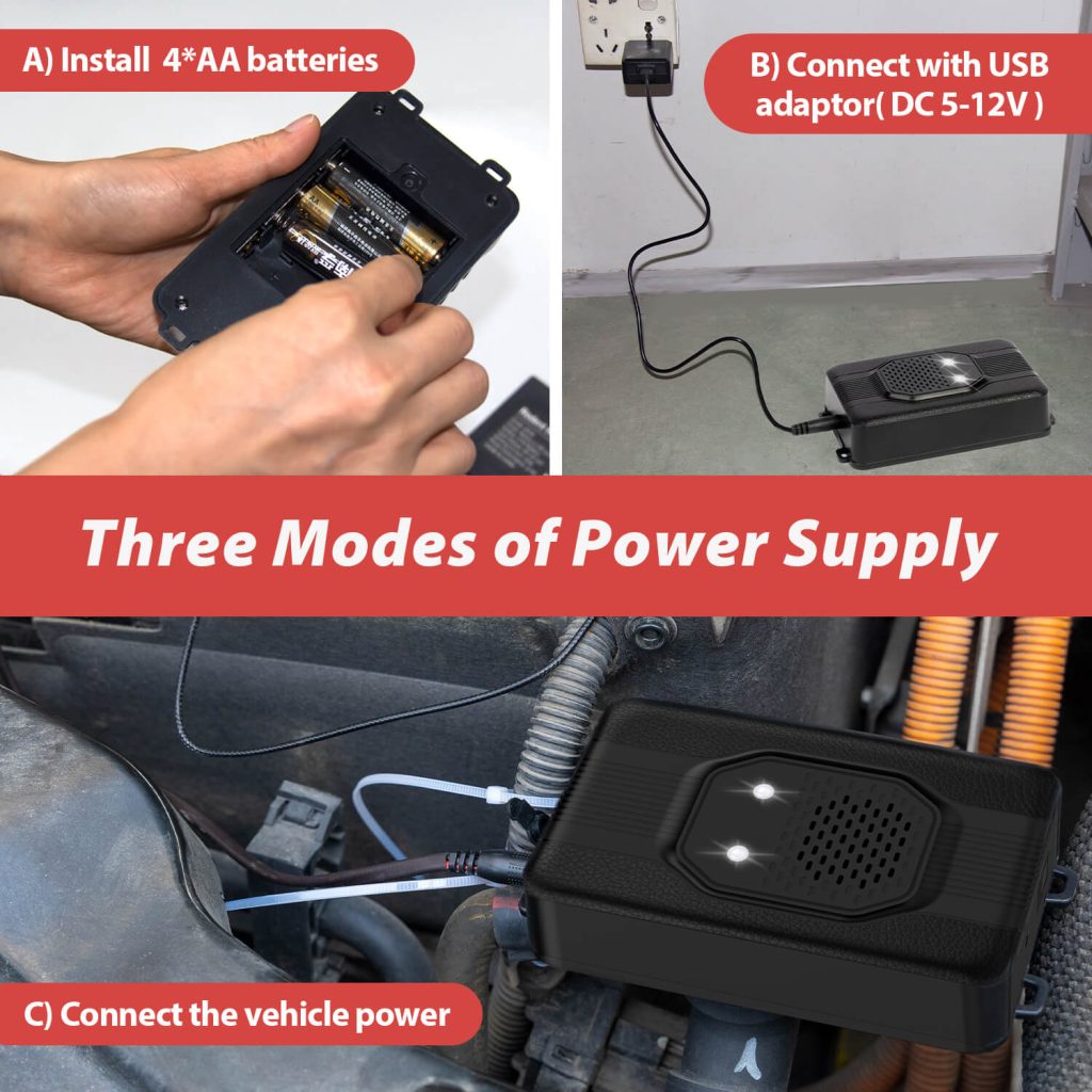 Rodent repellent for cars-1