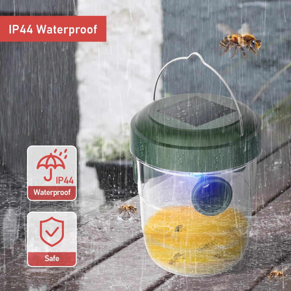 Solar-powered Wasp Trap-5