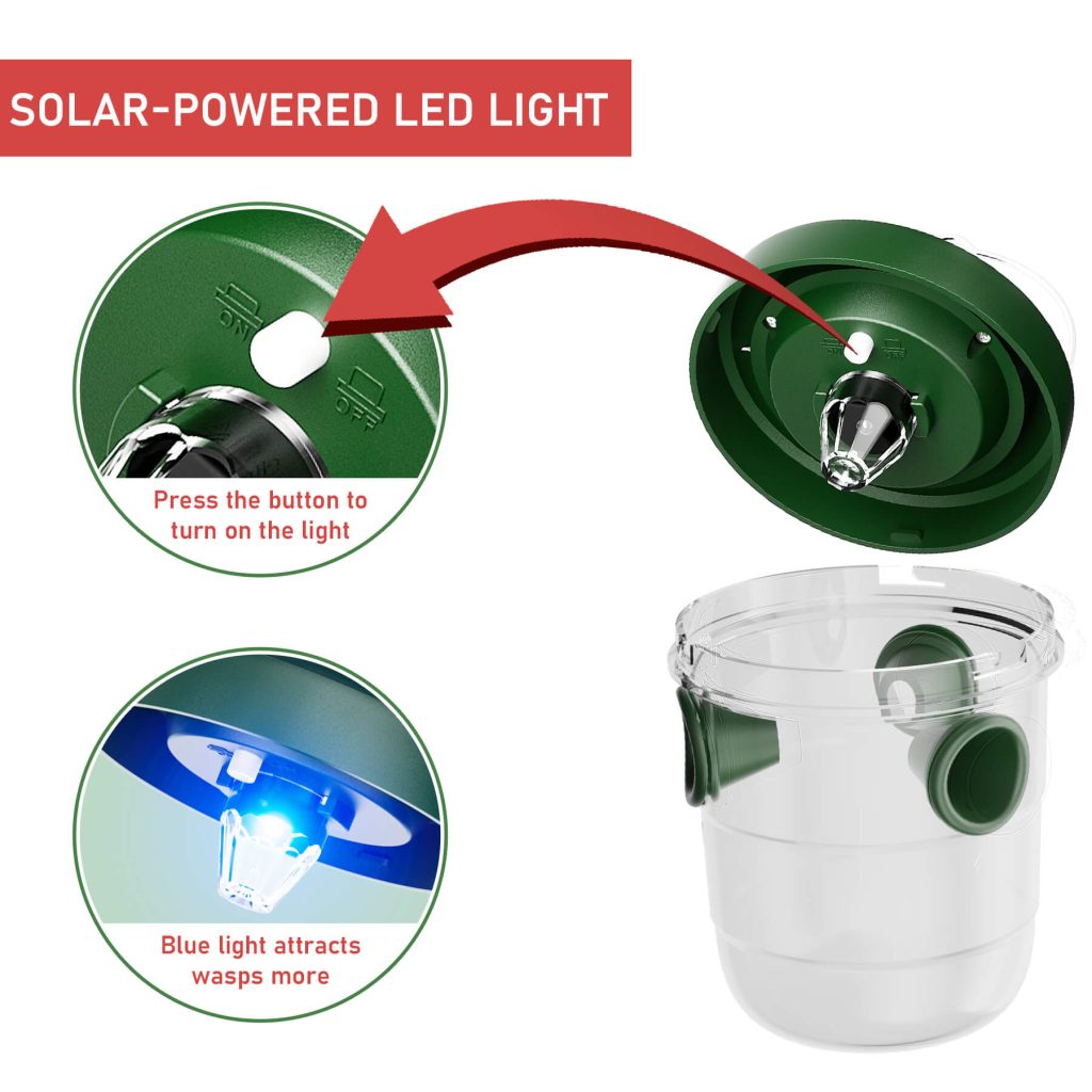 Solar-powered Wasp Trap-6