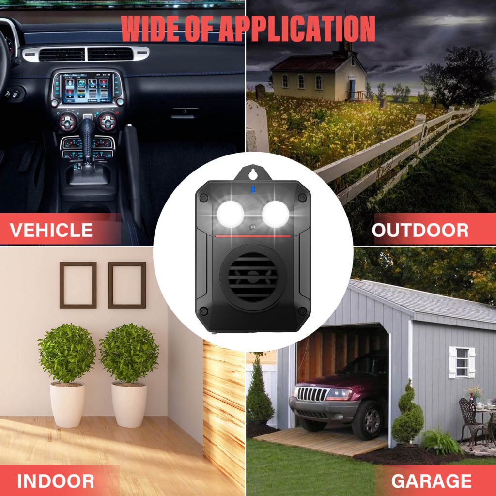 Magnet Ultrasonic Animal Repellent-5