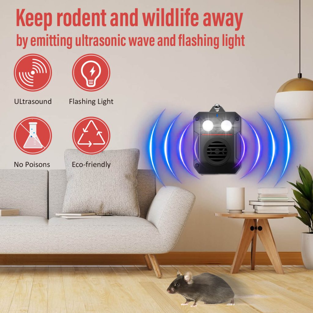 Magnet Ultrasonic Animal Repellent-7