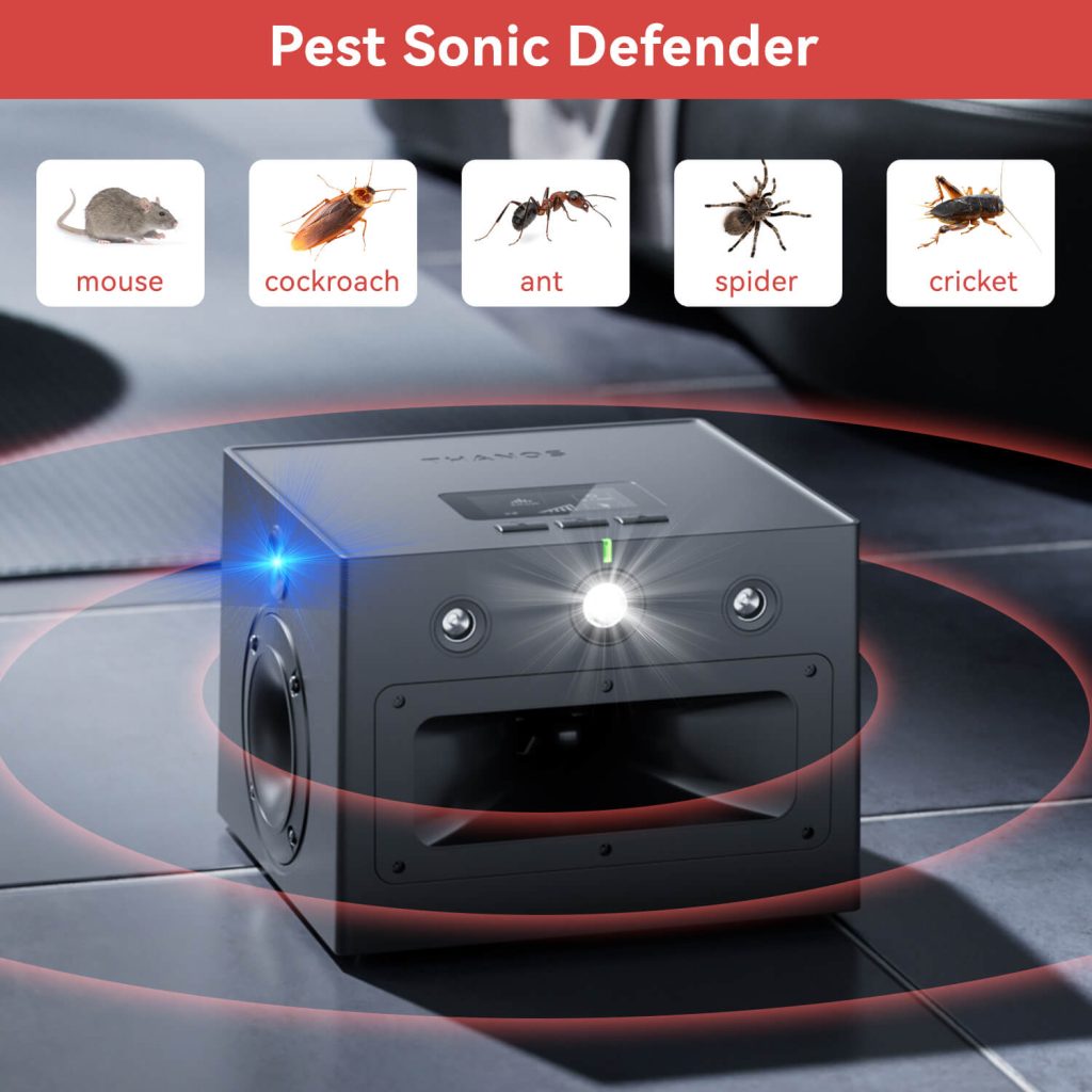 High Power Ultrasonic Rodent Repeller-1