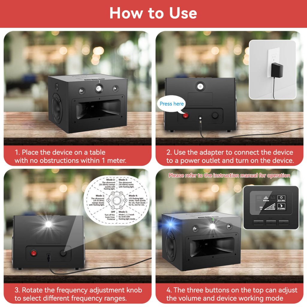 High Power Ultrasonic Rodent Repeller-3
