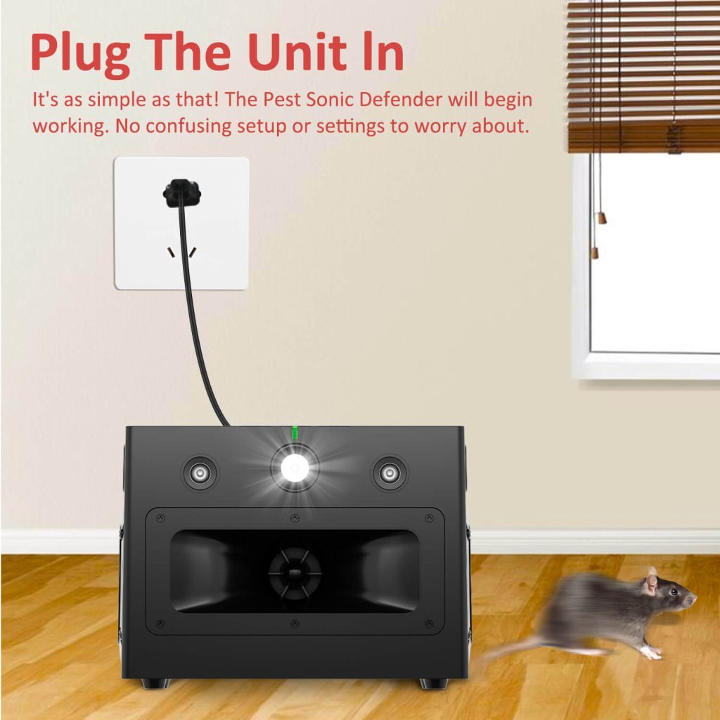 High Power Ultrasonic Rodent Repeller-8