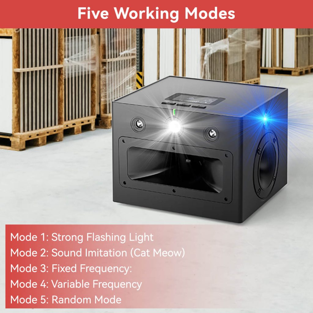 High Power Ultrasonic Rodent Repeller-9