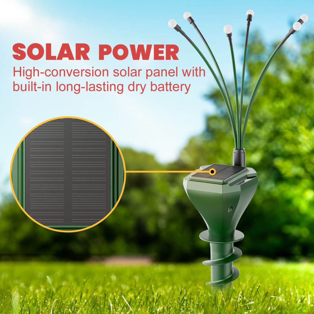 Solar Mole and Groundhog Repellent-9