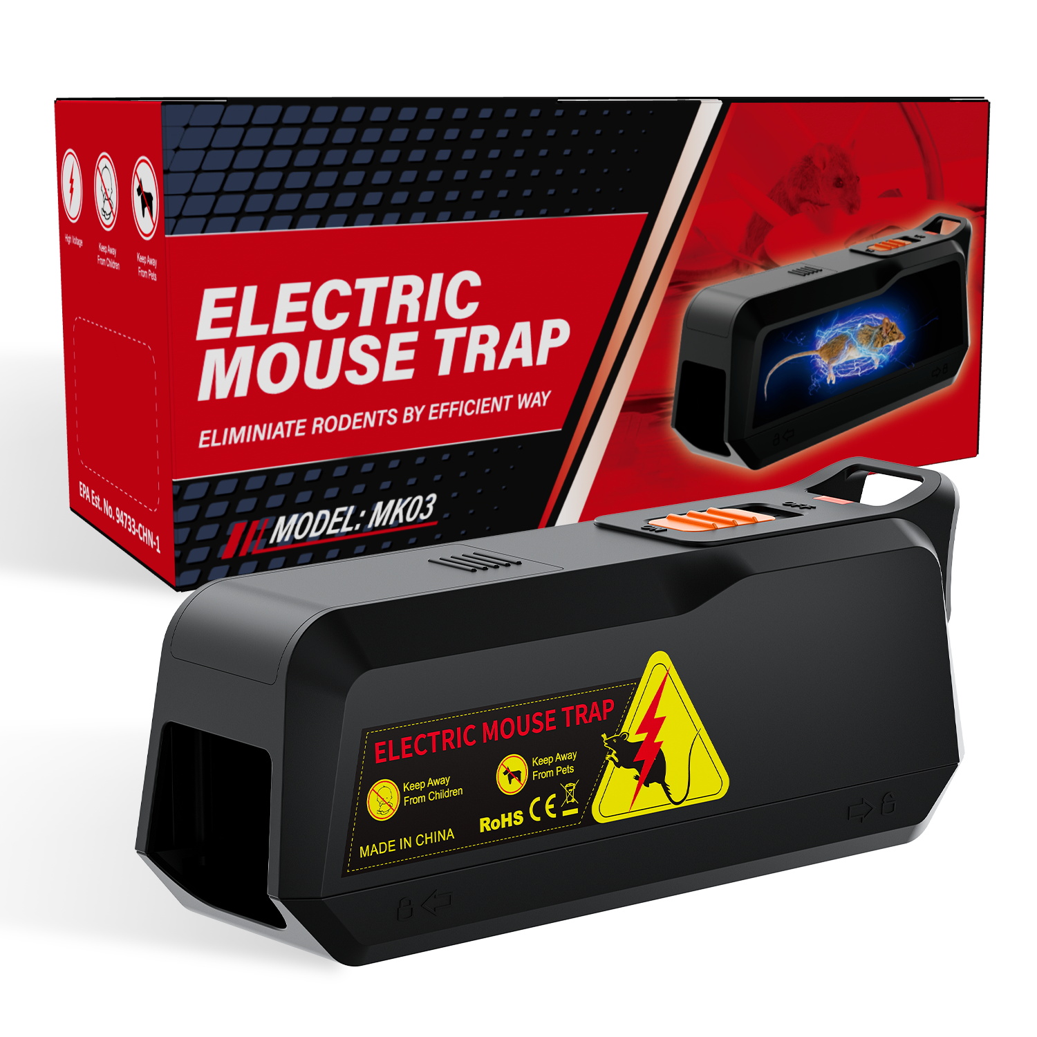 Electric Mouse Catcher（MK03） - x-pest