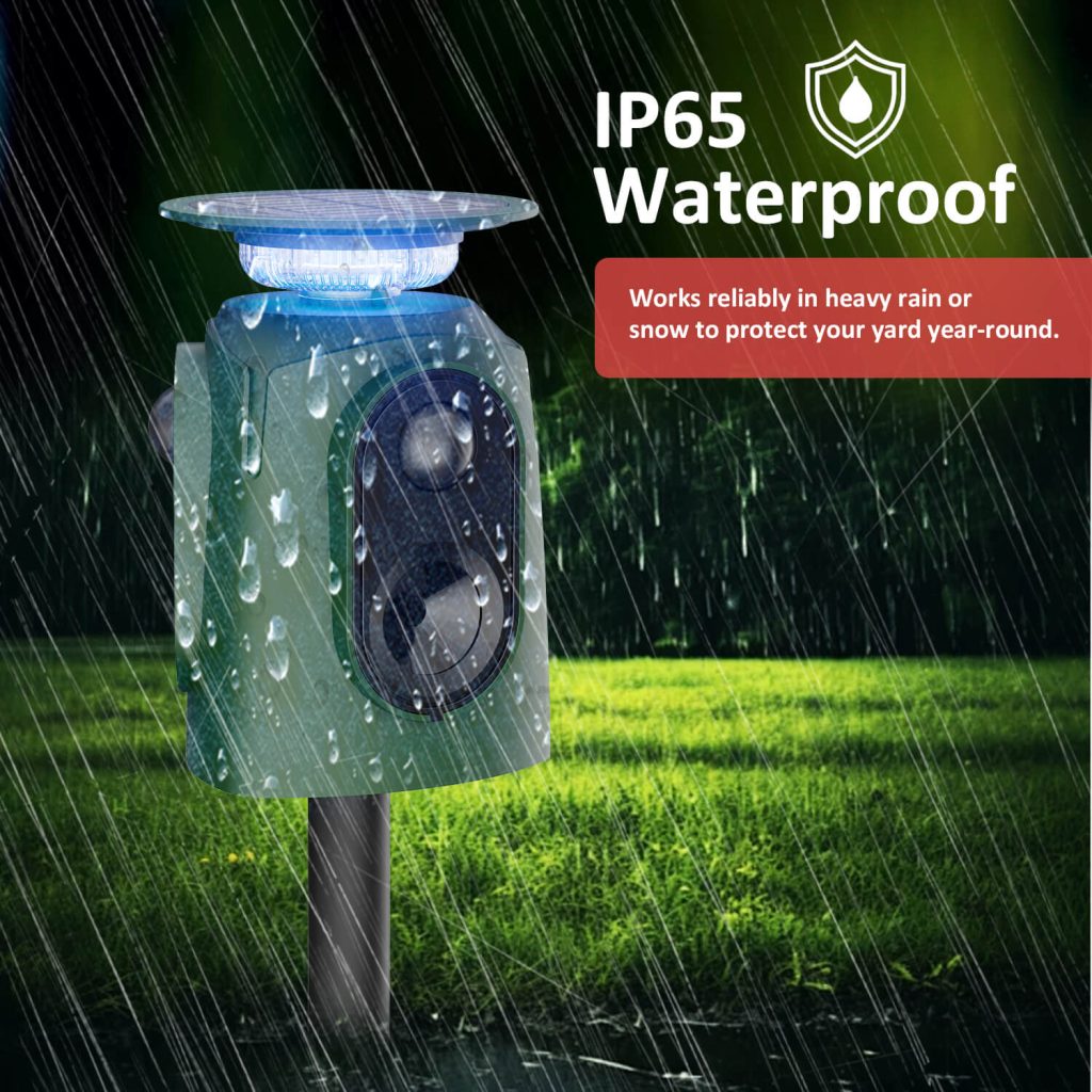 360° Motion Activated Animal Deterrent-14