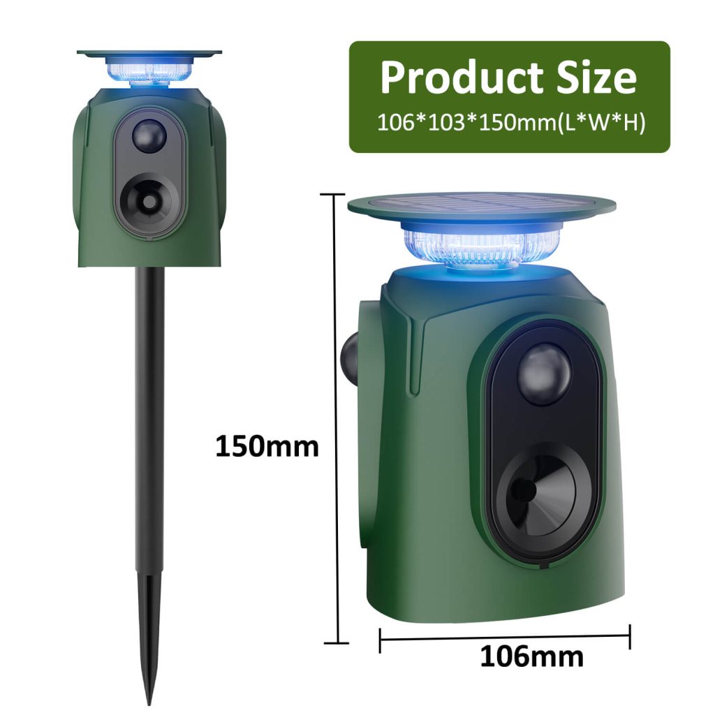 360° Motion Activated Animal Deterrent-29