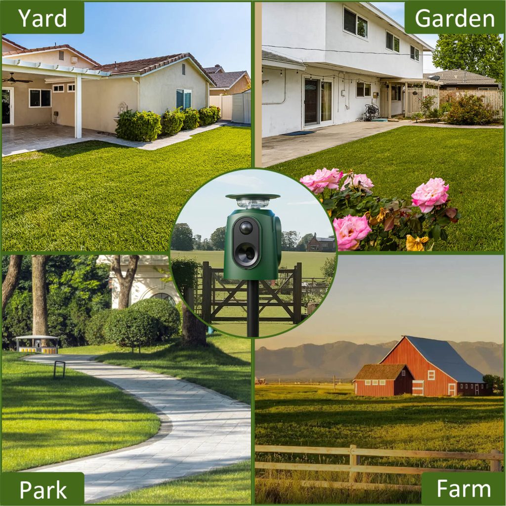 360° Motion Activated Animal Deterrent-49
