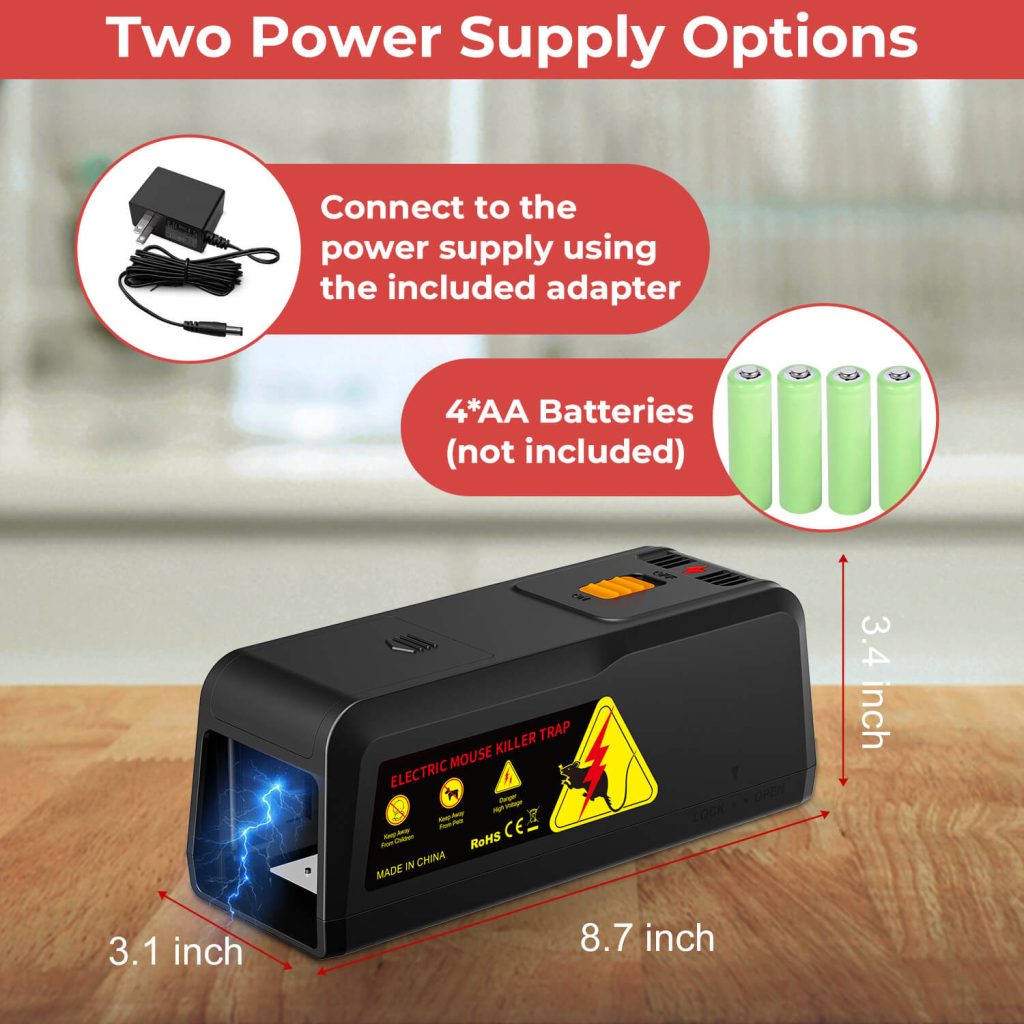 Electric Rat Killer Trap-1