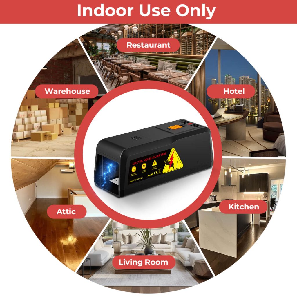 Electric Rat Killer Trap-2