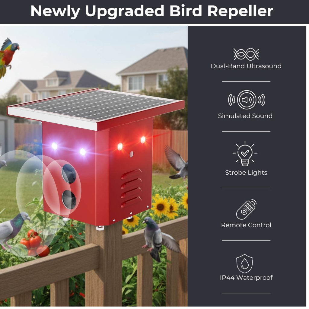 Smart Solar Bird Repeller-14