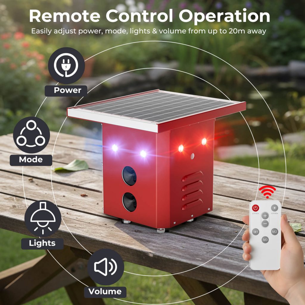 Smart Solar Bird Repeller-2
